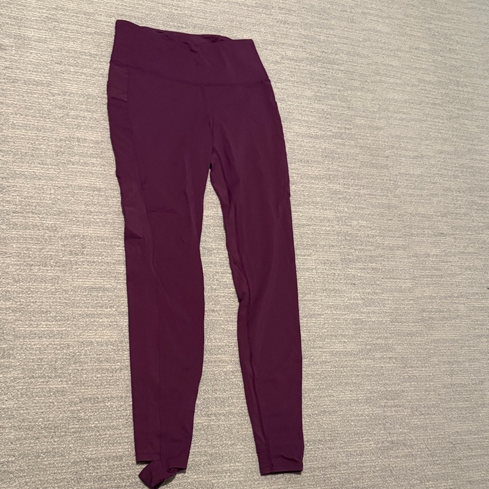 Baleaf Tummy Control Over The Heel Pocketed Workout Leggings - S
